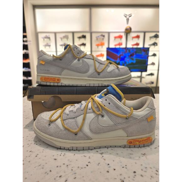nike x off white dunk low lot 34